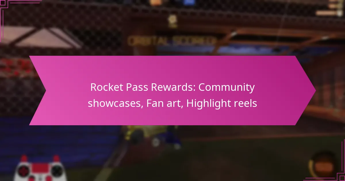 You are currently viewing Rocket Pass Rewards: Community showcases, Fan art, Highlight reels