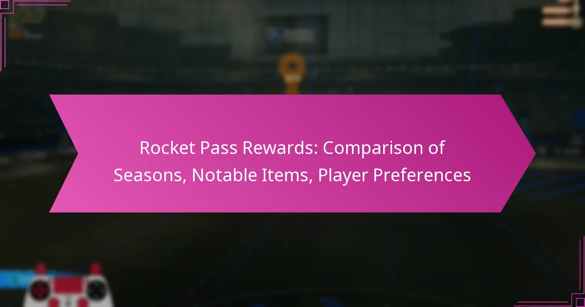 You are currently viewing Rocket Pass Rewards: Comparison of Seasons, Notable Items, Player Preferences