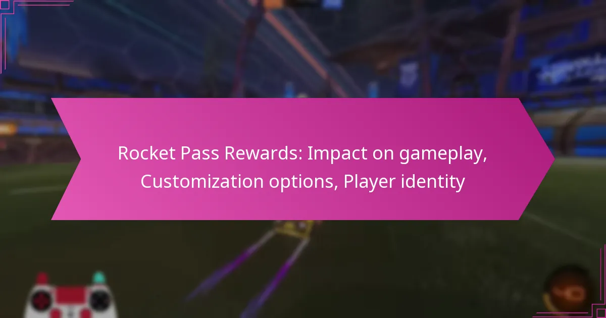 You are currently viewing Rocket Pass Rewards: Impact on gameplay, Customization options, Player identity