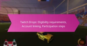 Read more about the article Twitch Drops: Eligibility requirements, Account linking, Participation steps