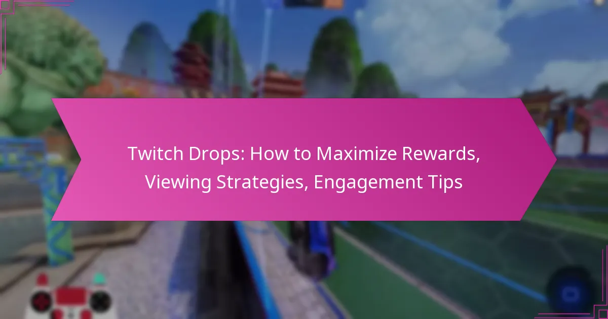 You are currently viewing Twitch Drops: How to Maximize Rewards, Viewing Strategies, Engagement Tips