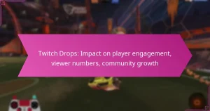 Read more about the article Twitch Drops: Impact on player engagement, viewer numbers, community growth