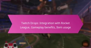Read more about the article Twitch Drops: Integration with Rocket League, Gameplay benefits, Item usage