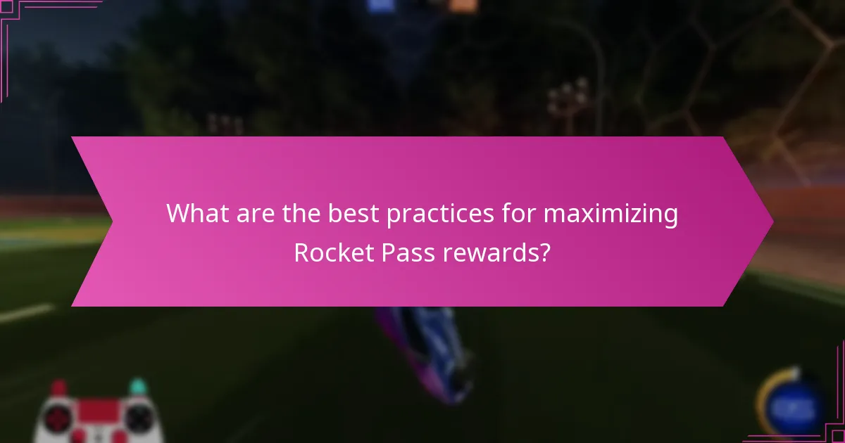 What are effective progression tips for the Rocket Pass?