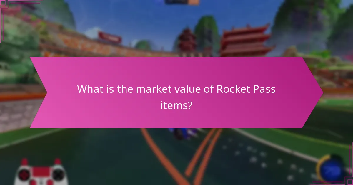 What are the risks associated with trading Rocket Pass items?
